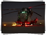 Helikopter CH-53D, Noc, Ogień