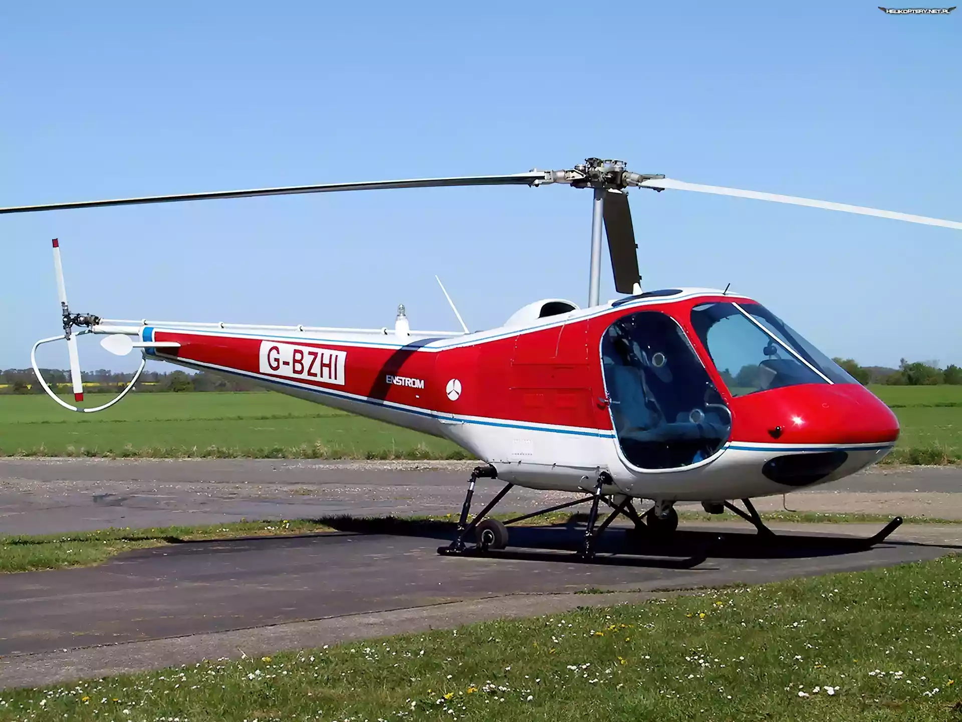 Enstrom F28A, Płozy