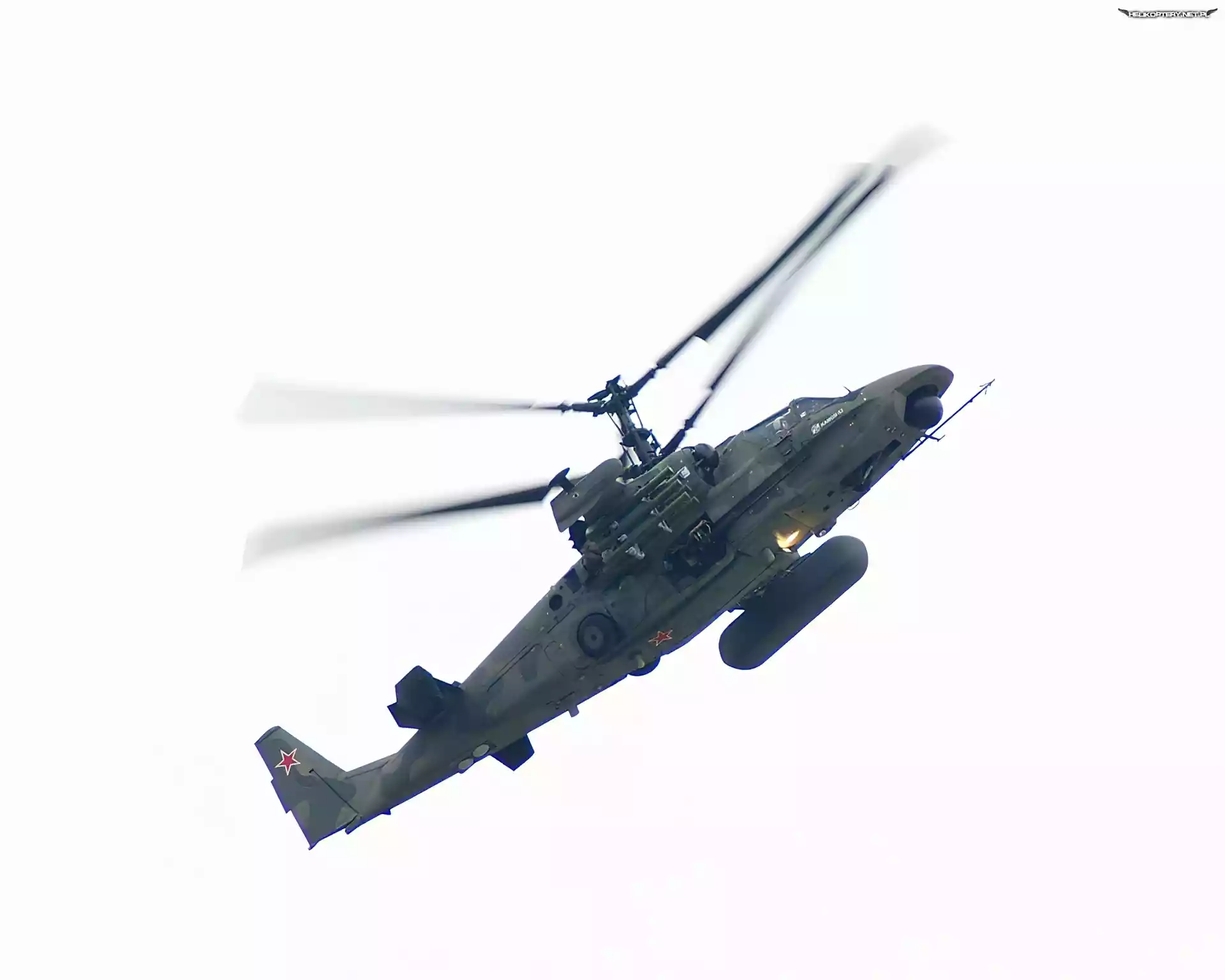 Helikopter, Ka 52, Akcja